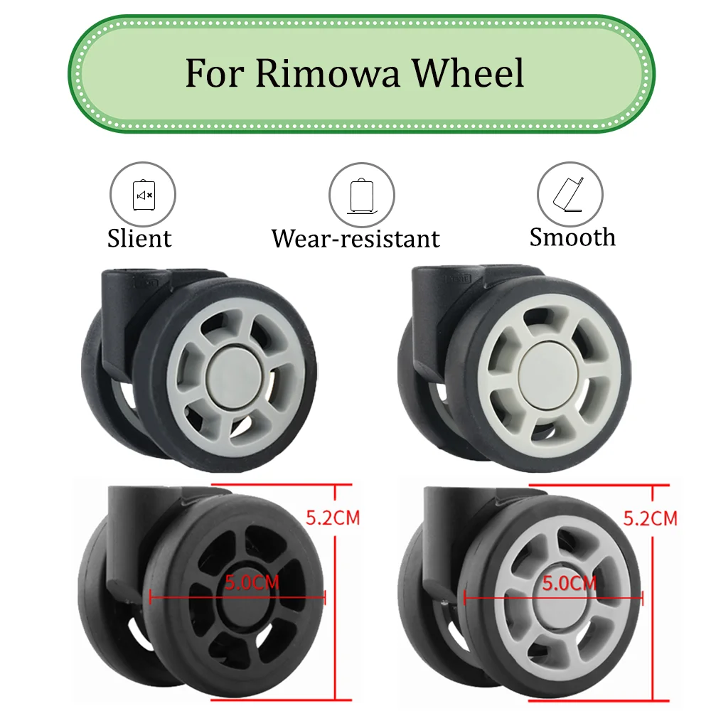 

Suitable For Rimowa Trolley Travel Box Replacement Wheel Luggage Pulley Wear-resistant Pull Rod Box Roller Maintenance Wheel