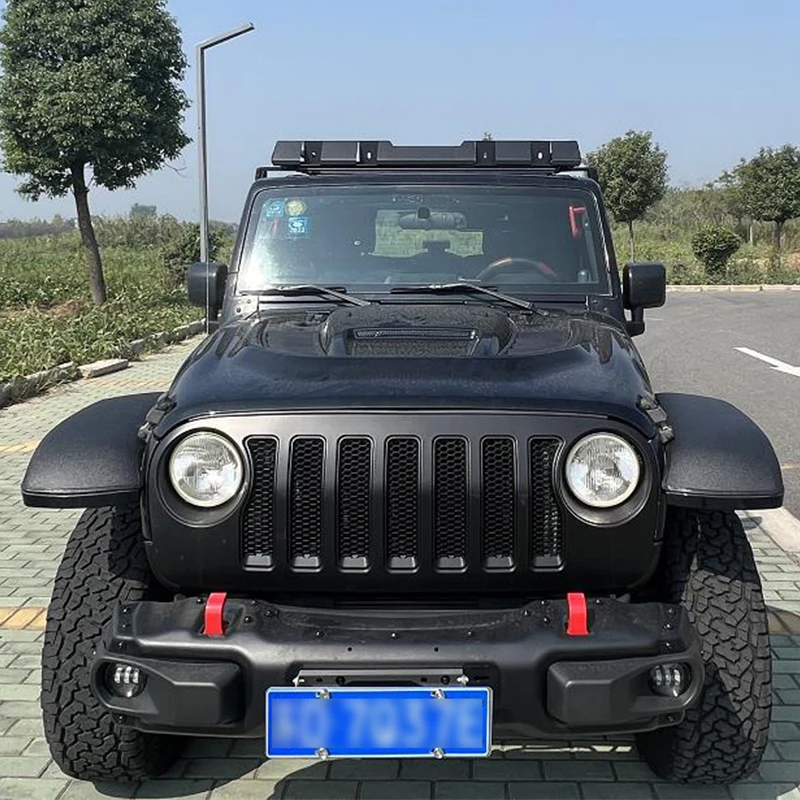 The Tenth Anniversary Front Short Bumper For Jeep Wrangler Jk JL 07+ 4X4 Off Road