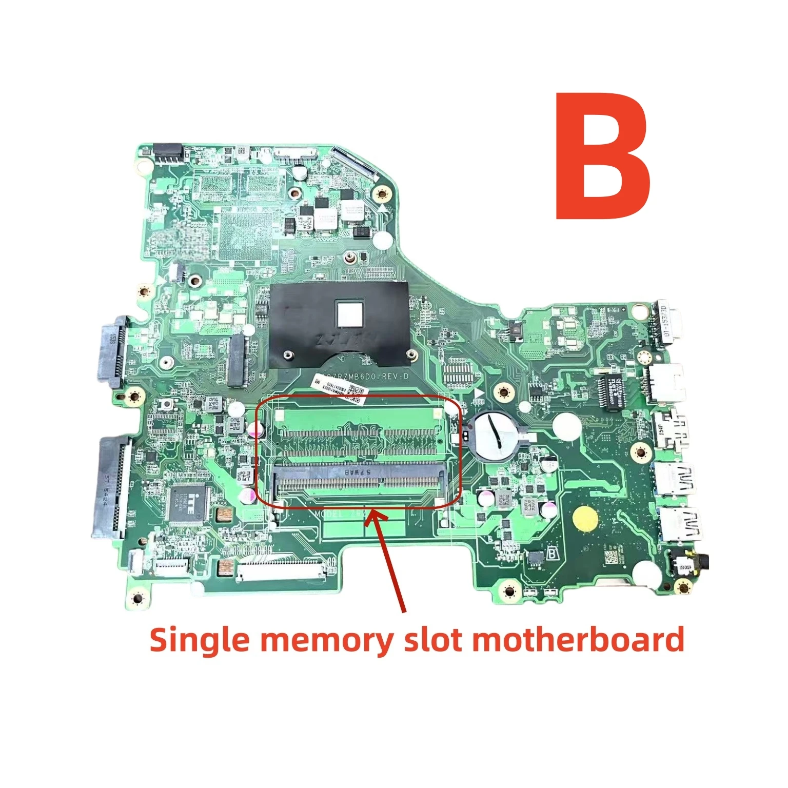 DA0ZRZMB6D0 Motherboard geeignet für Acer Aspire E5-522 E5-522G Laptop mit A6-7310 A8-7410 A10-8700P CPU 100 % getestet und voll funktionsfähig