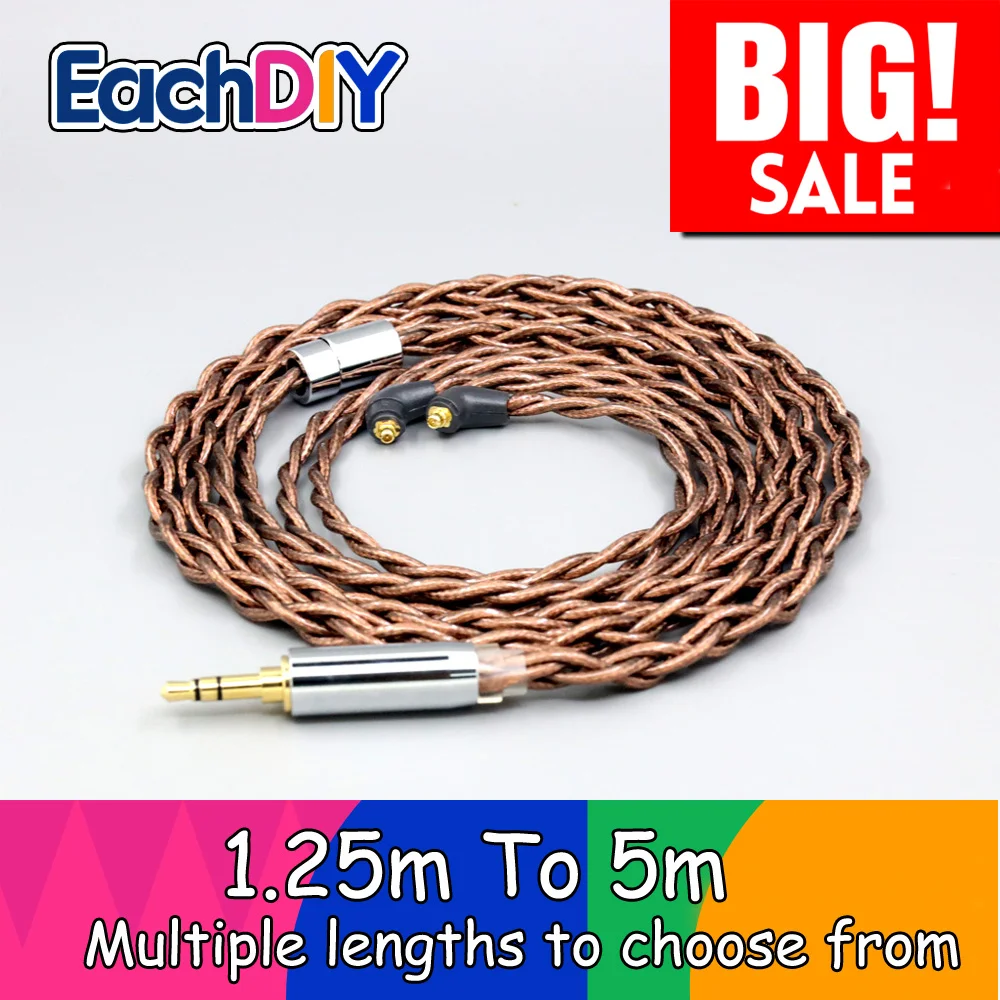 

99% 24k Gold 7n Pure Silver Graphene Shield Earphone Cable For Etymotic ER4SR ER4XR ER3XR ER3SE ER2XR ER2SE LN008550
