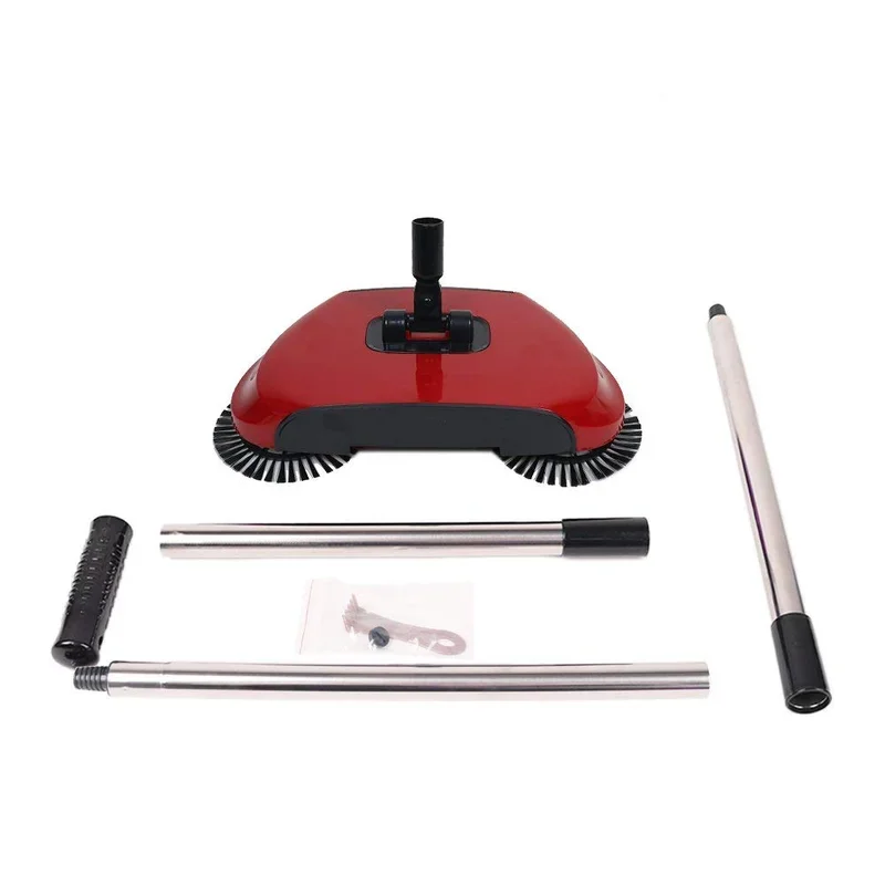 Hand Sweeping Machine Household Without Electricity 360 Degree Rotating Automatic Cleaning Push Sweeper Broom Dustpan mx9181037