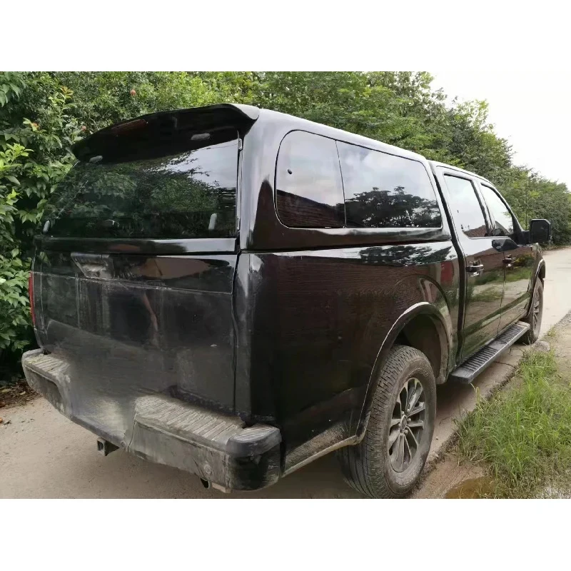 

Factory Hot Sale Quality Fiberglass Waterproof Hard Pickup Flat Tops High Lids Truck Bed Canopy Toppers Covers