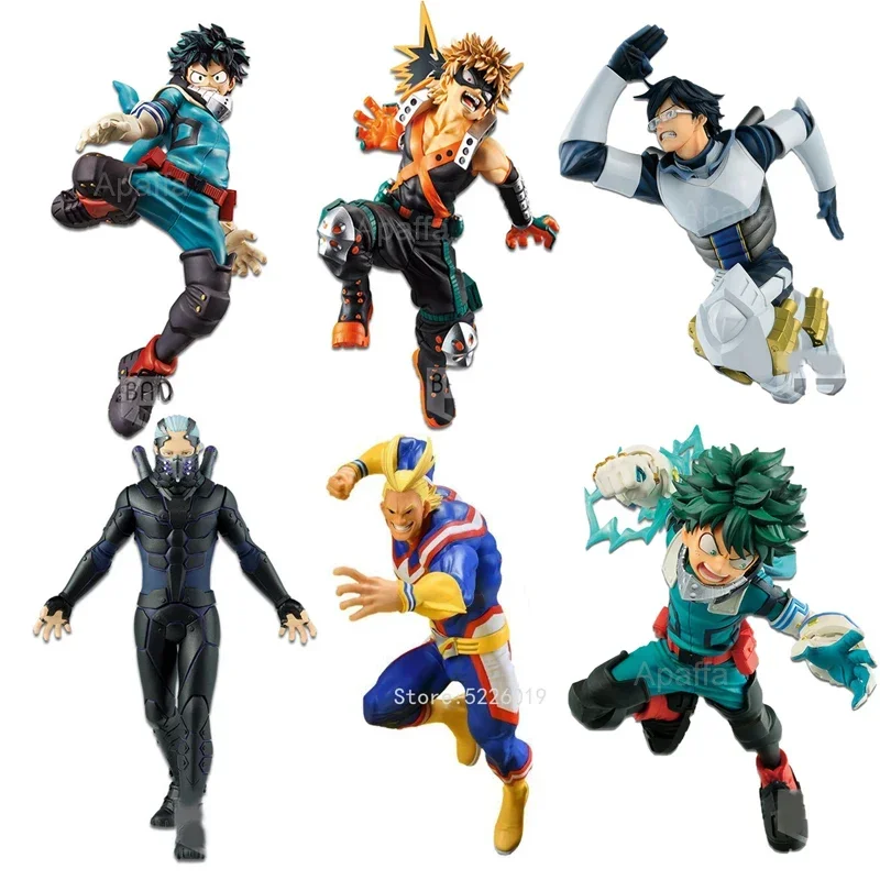 25cm My Hero Academia Anime Figure Deku Midoriya Izuku Figure Bakugou Katsuki Dabi All Might Boku no Hero Academia Action Figure