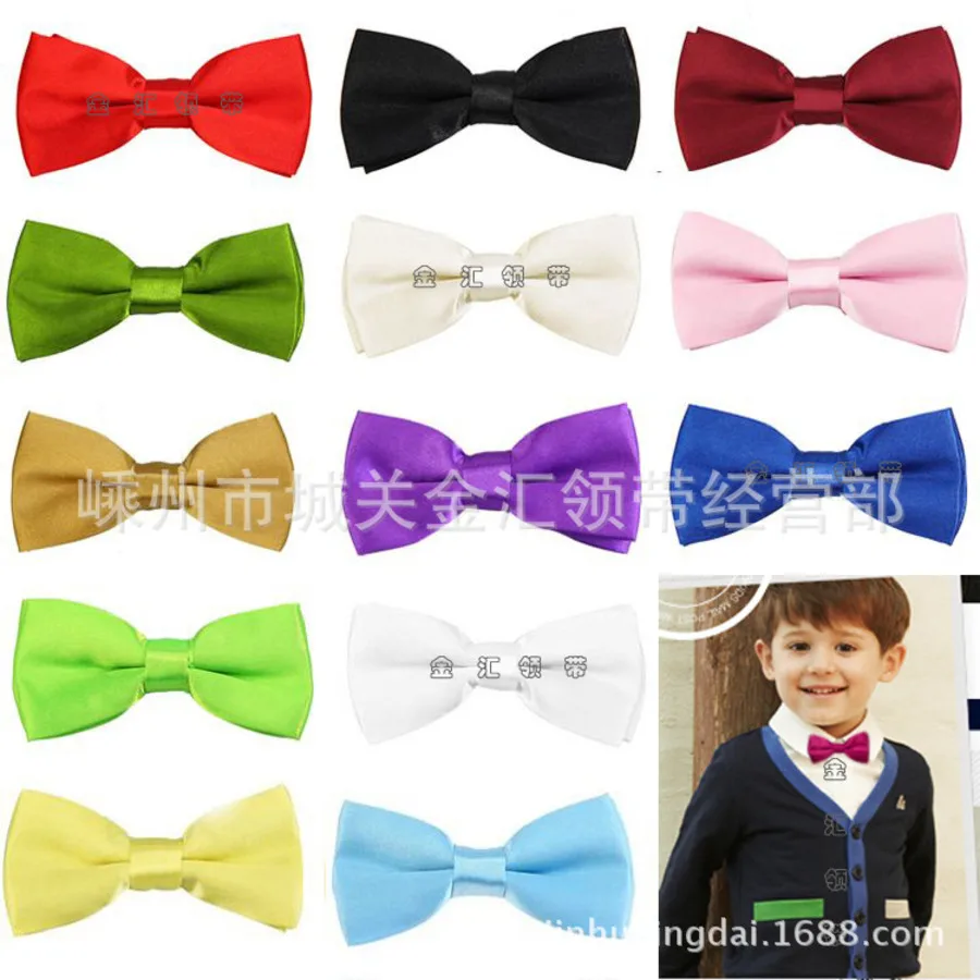 Fashion School Boys girls Children Kids Baby Wedding Elastic bow Tie Necktie Wedding Party Performance Accessories 1pcs/lot LD09