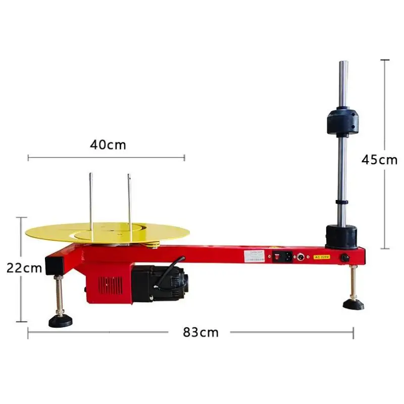 Electric Winding Film Packaging Machine Semi-automatic Stretching Film Packaging Machine Express Logistics Packaging Delivery