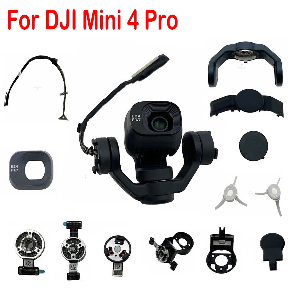 Amortiguadores De Goma Largos Para DJI Mini 4 Pro, Repuesto Para Cardán De Cámara, Incluye Herramienta De Instalación, Izquierda/derecha