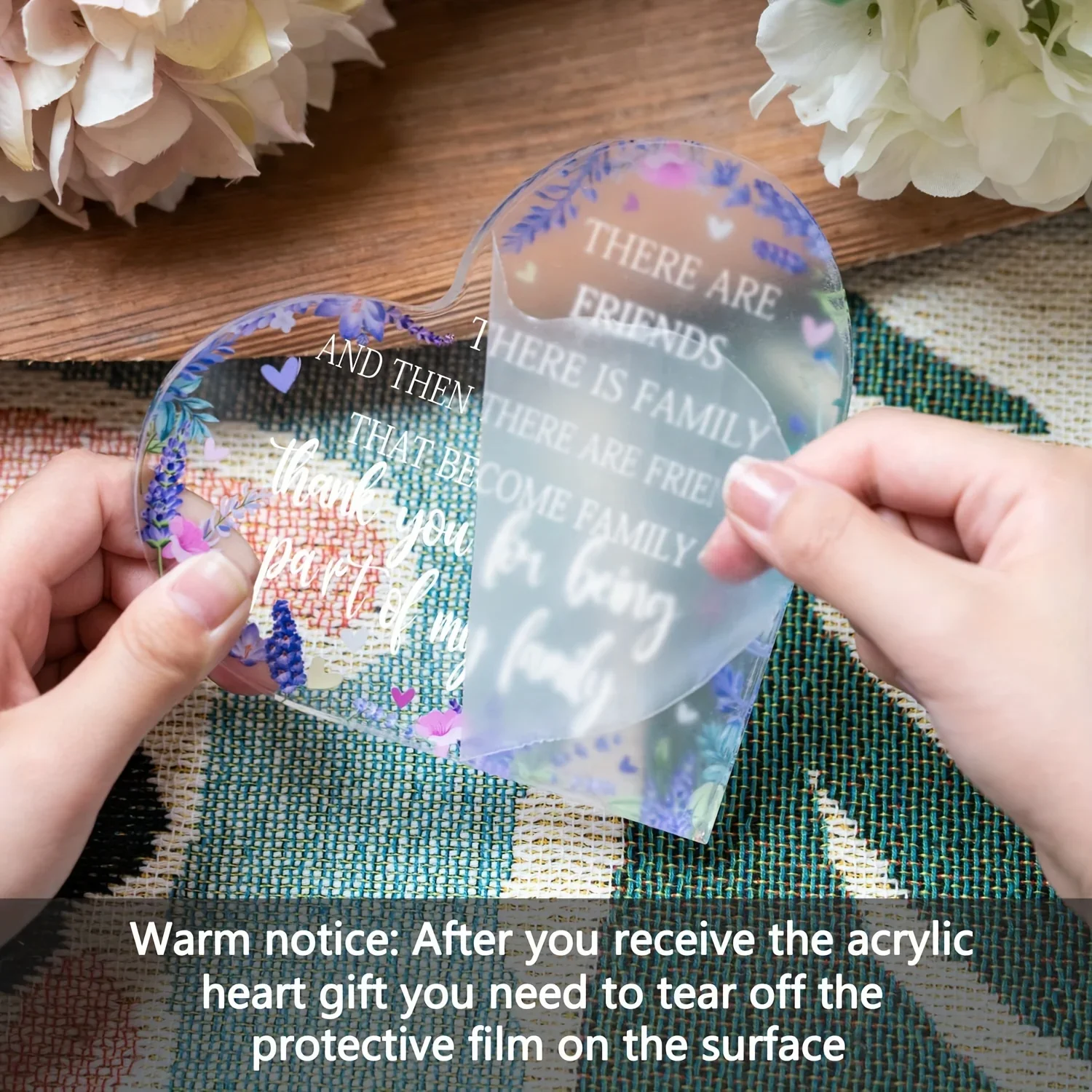CIFBUY Personalized Heart Charm Necklace for Women, Custom Pendant Jewelry Gift for Wife Girlfriend Birthday Anniversary