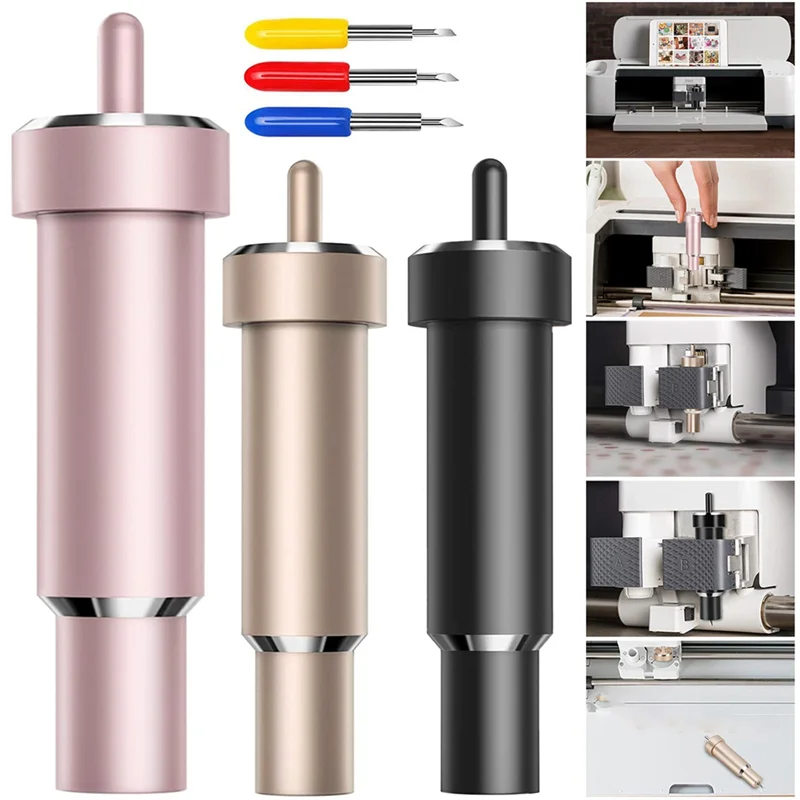 Lame AB06 per Cricut Explore 3/Air 2/Air/One/ Cricut Maker 3/Maker Custodia robusta Lame per plotter da 30/45/60 gradi