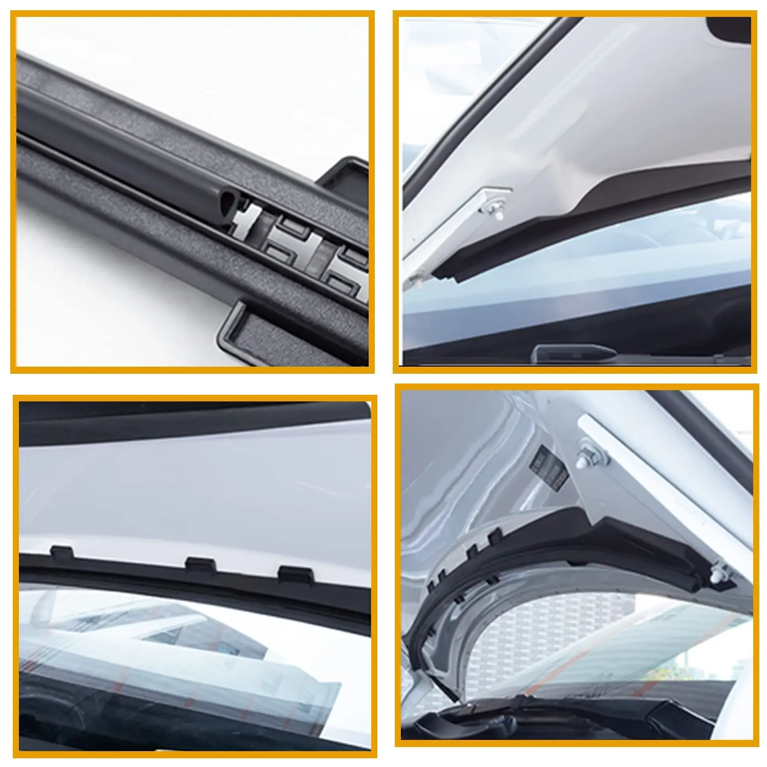 Front Hood Dust Proof Seal Strip For Tesla Model Y 3 Car Accessories Protector Guard Water Strip 2024