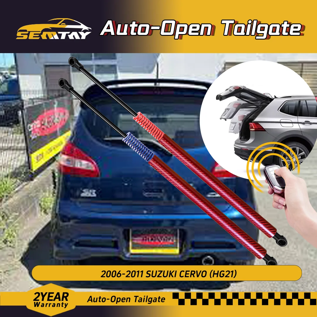 

SEMTAY Автоматические подъемные стойки багажника с пружиной для SUZUKI CERVO (HG21) 2006-2011, поддержка задней двери багажника