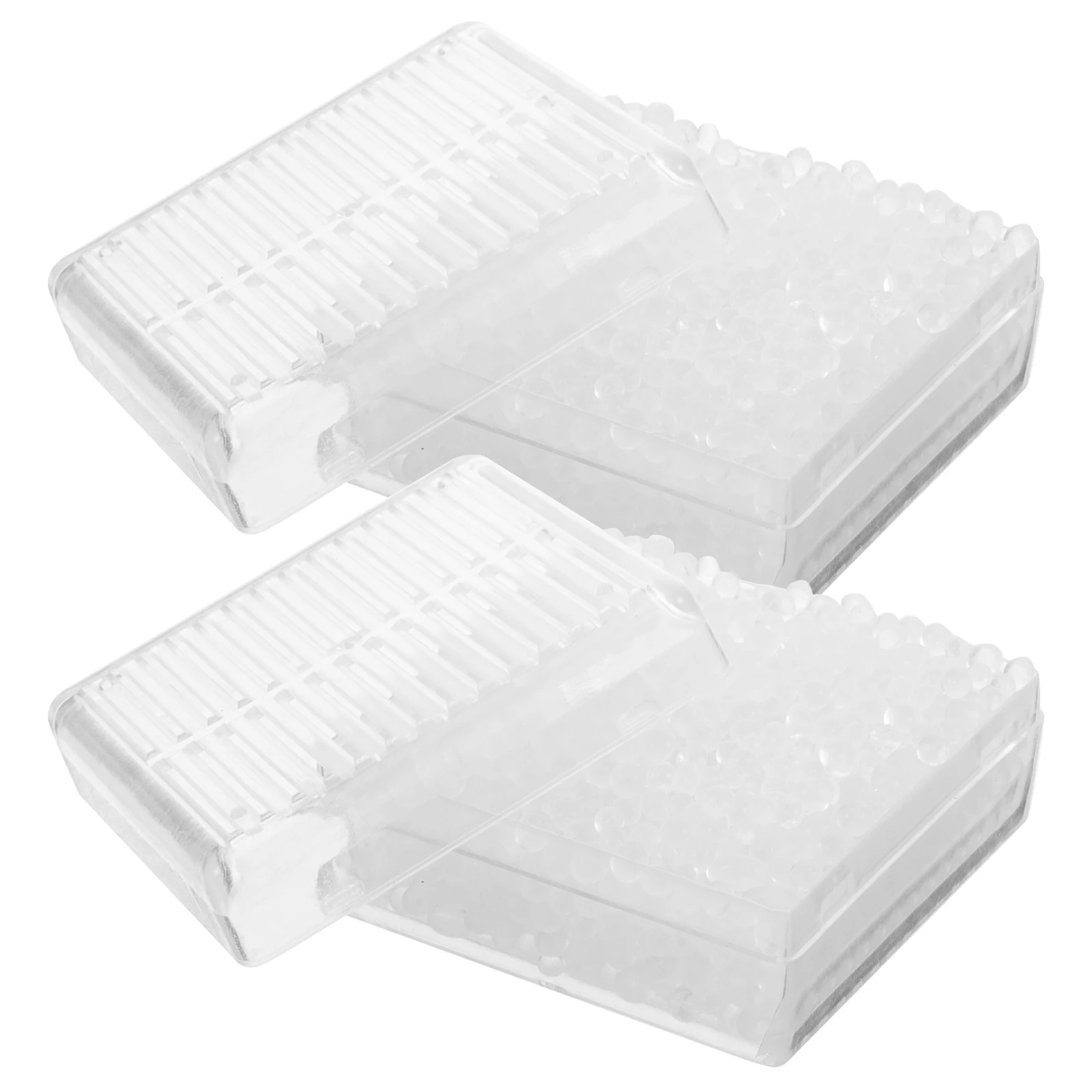 2Pcs Camera Moisture Absorber Box Silica Gel Dehumidifier Safe Drying Agent Reusable Multi-Use Camera Protector
