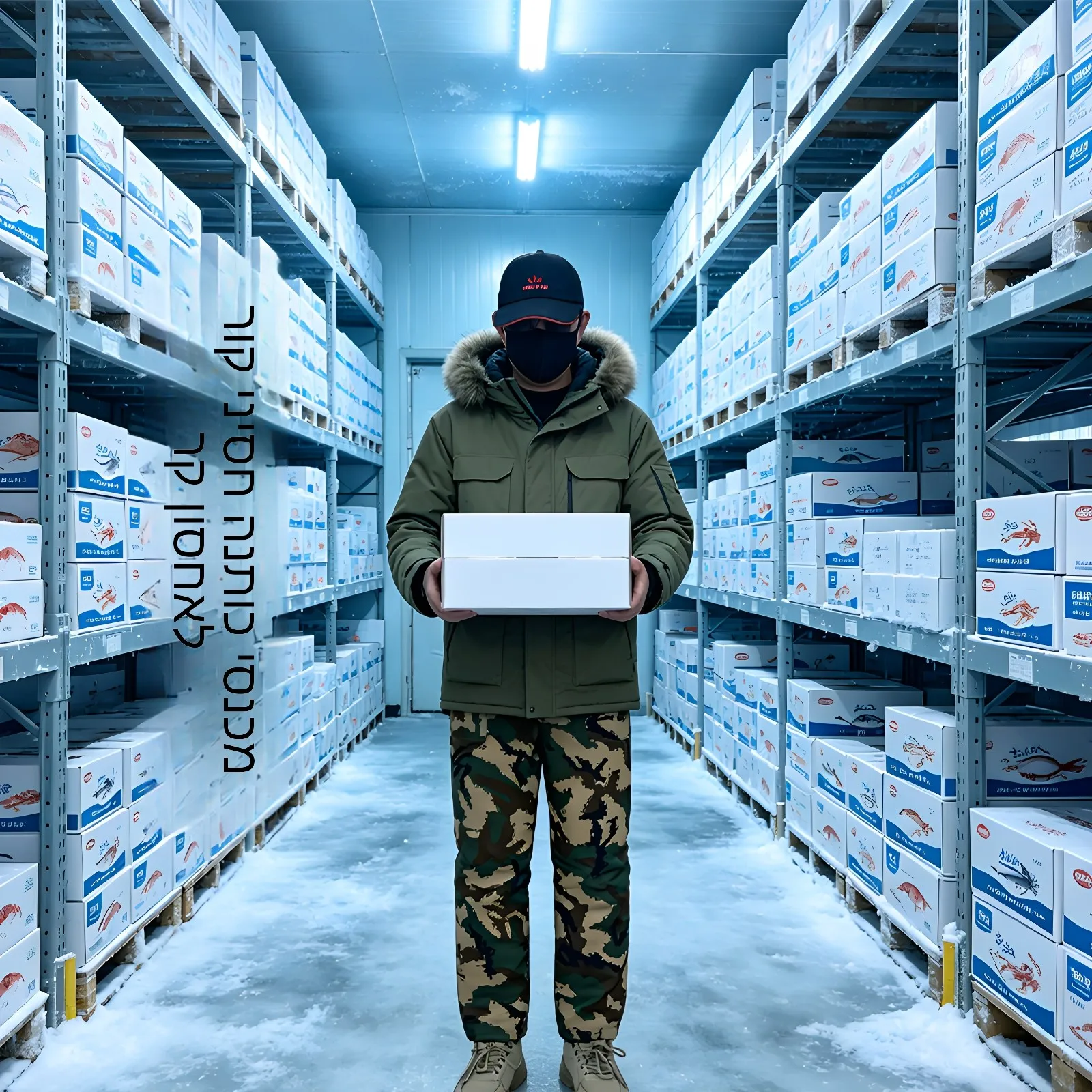 Thiened Cotton Pants for Men Winter Outdoor Wear Cold Resistance Warm Loose Wear Resistant Cold Storage Work orms Labor...