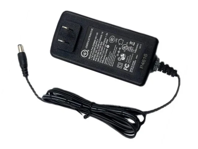 Adaptador de corriente NU60-5120600-16, 12V, 5A, barril 5,5/2,5mm, enchufe estadounidense de 2 pines