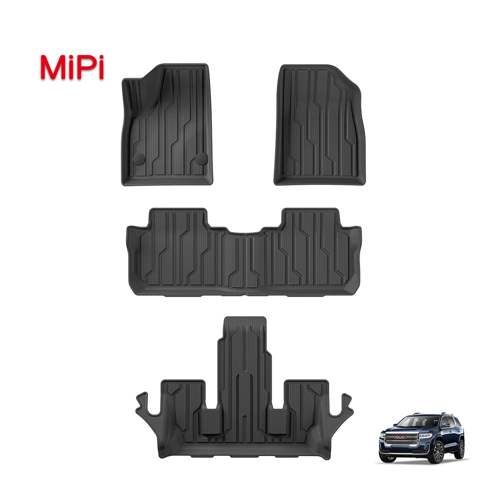 

Custom High Quality Car Mats for GMC ACADIA 2021 3D TPE Car Floor Mat Custom Waterproof Non-slip Carpet Car Foot Mat