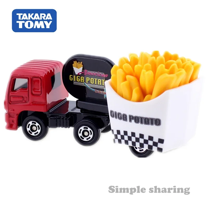 TAKARA TOMY TOMICA n. 55 GIGA modello di simulazione in lega di frittura francese, collezione per bambini di giocattoli decorativi, regali per bambini.