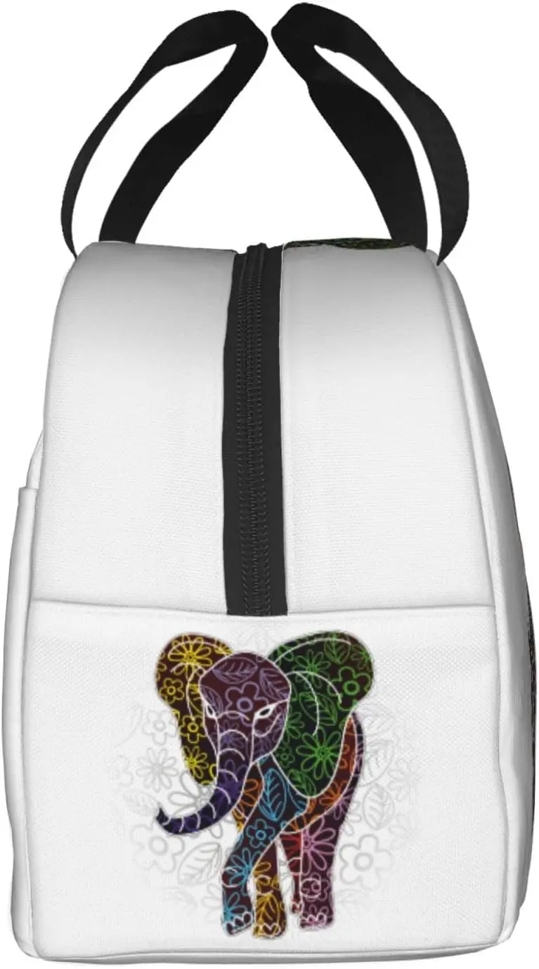 حقيبة غداء للنساء والرجال، صندوق غداء معزول للبالغين - حقيبة غداء متينة قابلة لإعادة الاستخدام، صندوق غداء مانع للتسرب، صغير ومحمول