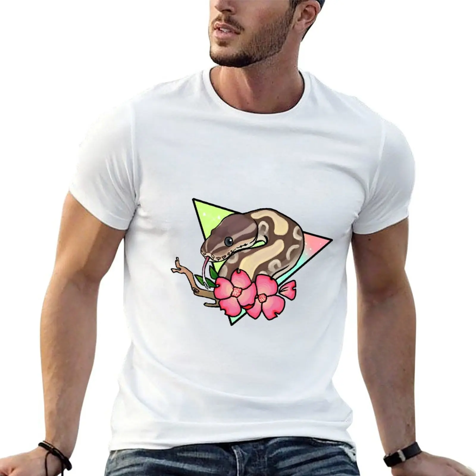 Magical Ball Python (mystic potion) T-Shirt summer top Funny t-shirts men t shirts high quality