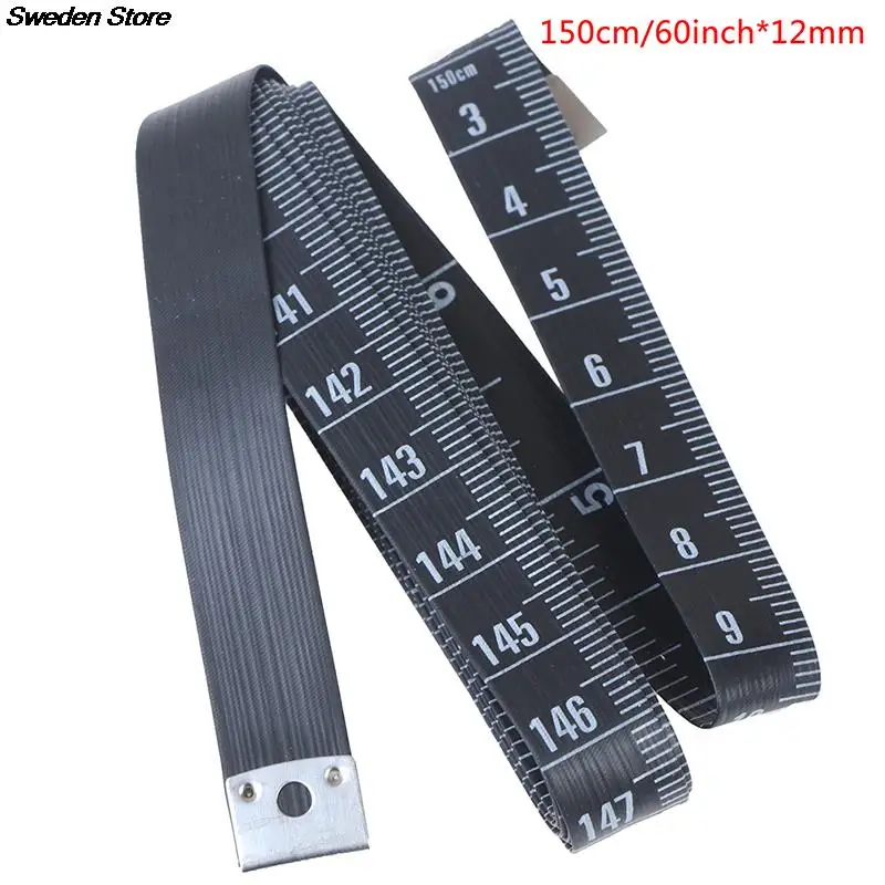 1.5M Sewing Ruler Meter Sewing Measuring Tape Body Measuring Ruler Sewing Tailor Tape Measure Soft Black