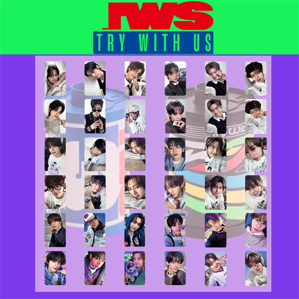 

6 шт./компл. фотокарточки KPOP TWS TRY с альбомом США, бумажная открытка HANJIN JIHOON SHINYU, персональные двусторонние ломо-карты, коллекция фанатов