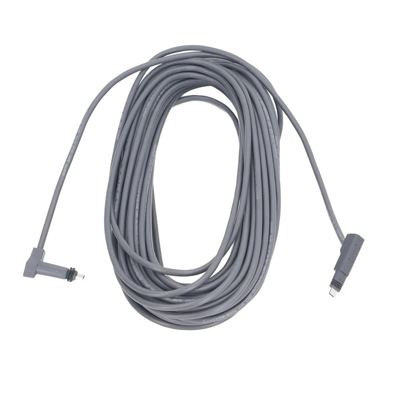 For Starlink Rectangular Replacement Cable Stable Uninterrupted Connection For Starlink Cord 75Ft Grey