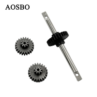 Metal Gearbox Transmission Gear Set For MN82 MN78 1/12 RC Car Upgrade Parts Accessories