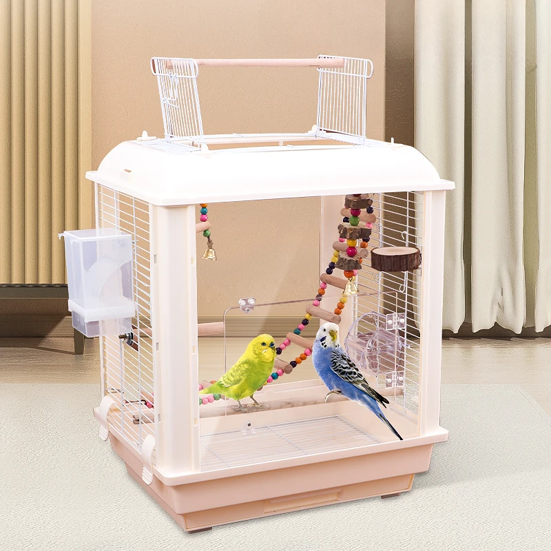 

Palomas Parrot Bird Cage Accessories Feeder Rabbit Hamster Cage Passaros Canarios Gaiola Para Passaros Pet Furniture CY50BC