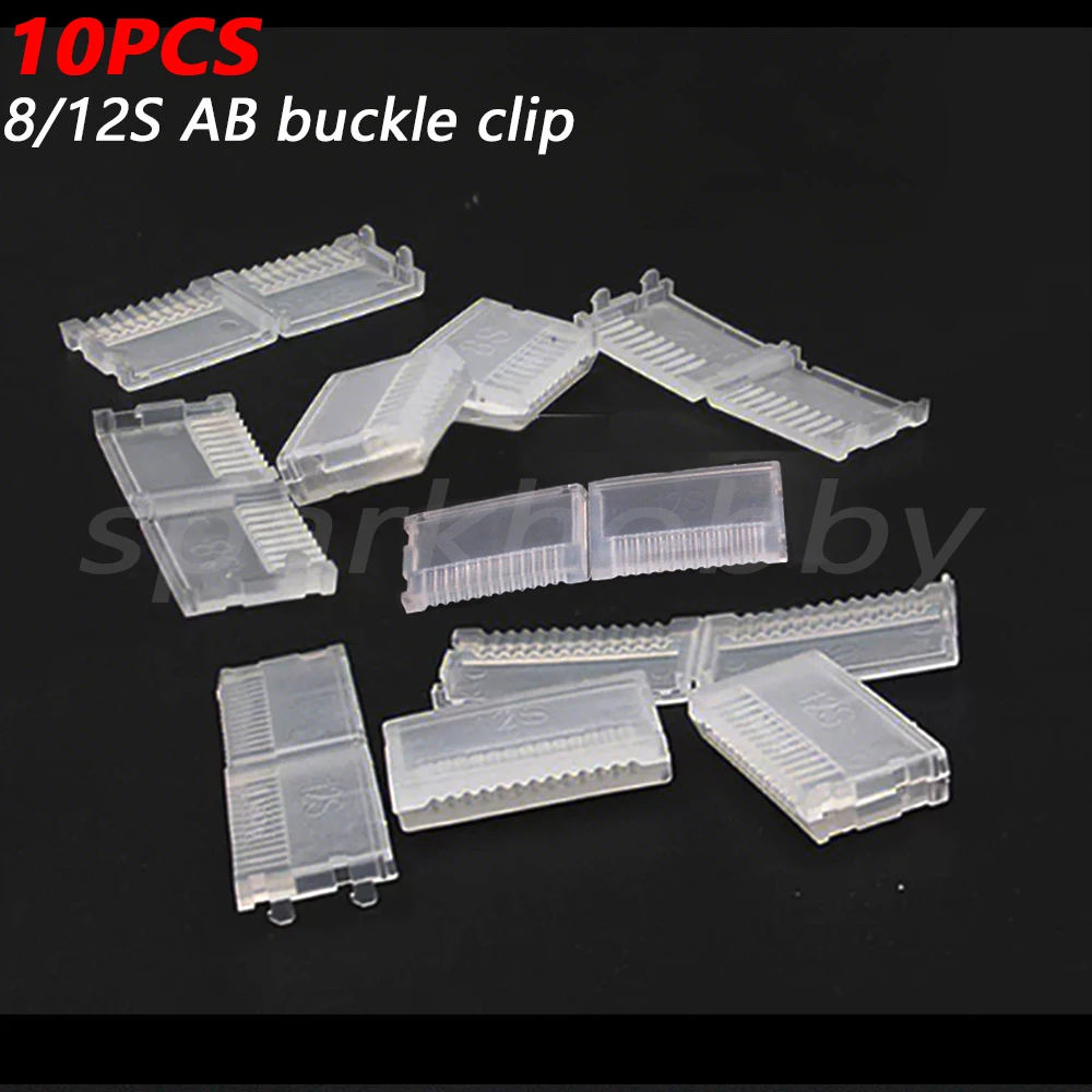 10PCS Sparkhobby AB clip 8S 12S Lipo battery balance head JST-XH 2.54 plug connector protector For RC Lipo Battery Parts
