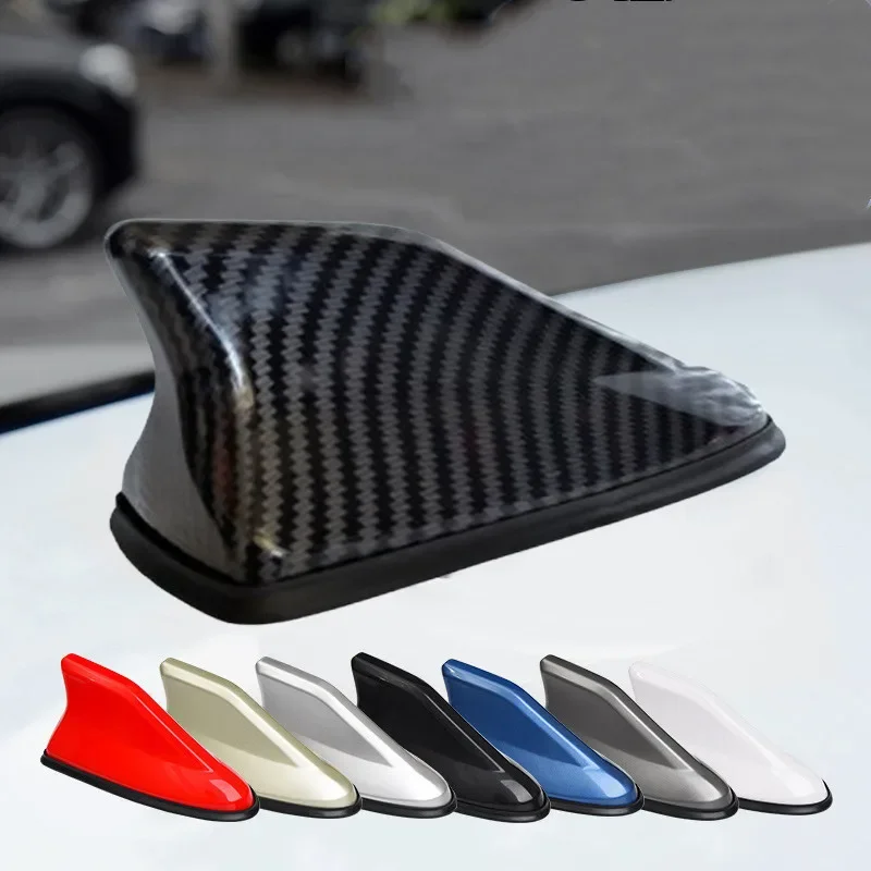 Universal Car Shark Fin Antenna Roof Aerials for Auto Radio Signal Reception Car Styling Antennas