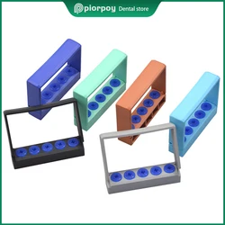 PIORPOY-Détartreur Ultrasonique Dentaire à 5 Trous, Porte-embouts, Mallette de Rangement de Désinfection, Boîte Organisateurs de Perceuses Dentistes, Outils d'Odontologie