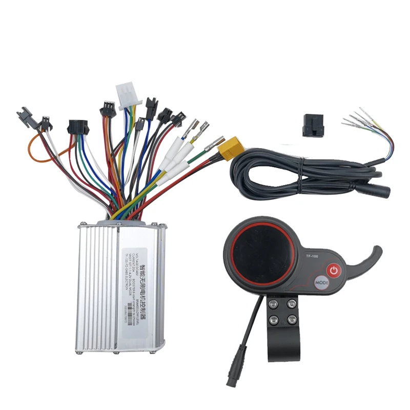 Elektrische Scooter Intelligente Borstelloze Motor Controller + Instrument Display Voor 10 Inch Kugoo Scooter