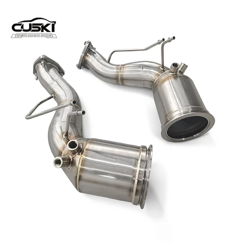 Pertains to Lamborghini URUS 4.0 2021-2024 Rechte vrije stroom regenpijp Automotive uitlaatmodificatie fittingen, verhoogde kracht