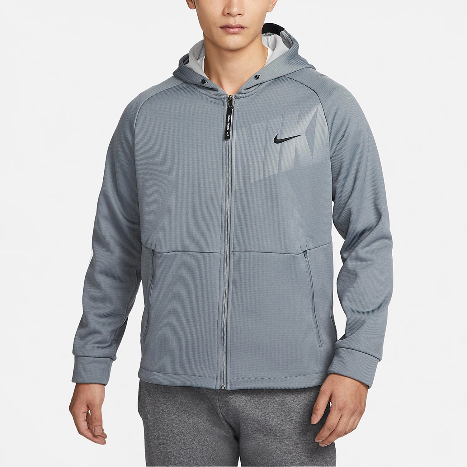 

Nike genuine Men's Spring New Training Fleece Hooded Jacket FN3057-084