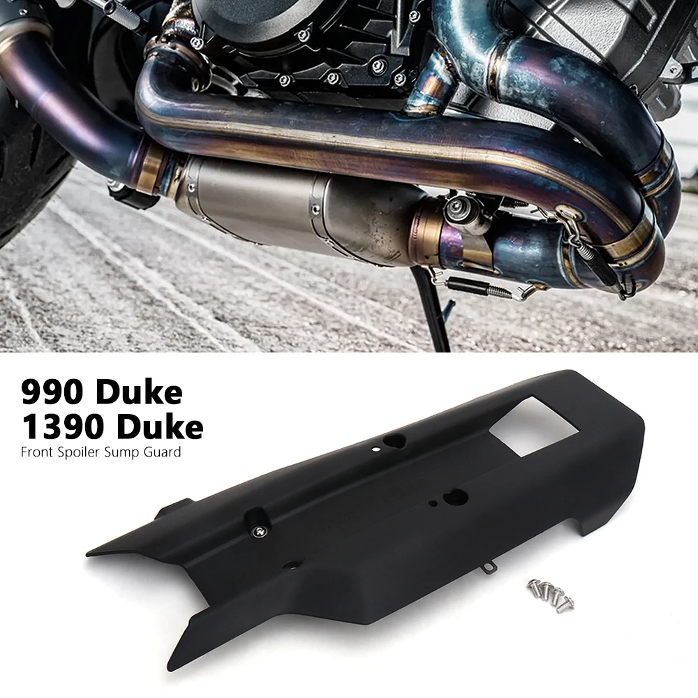 

New Motorcycle Accessories Front Spoiler Lower Bottom Oil Belly Pan Cover Fairing Cowl Fit For 990 Duke 2024- 1390 DUKE