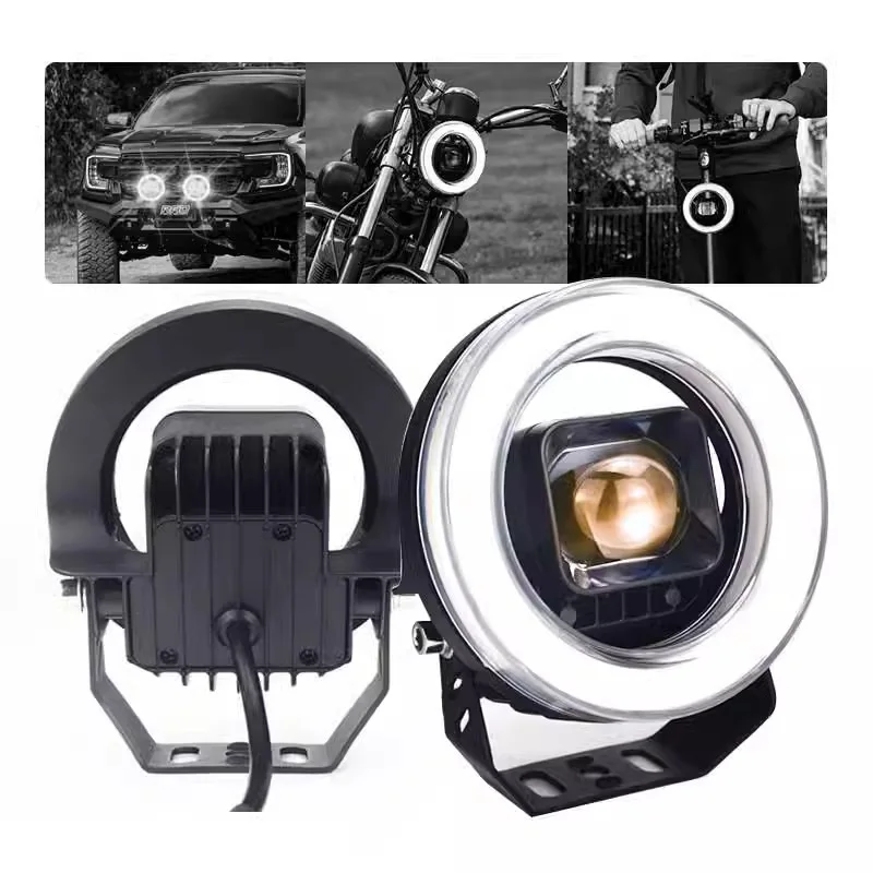 Roof lights Off-road lights outdoor high-light waterproof motorcycle headlights Outdoor waterproof headlights are suitable for c