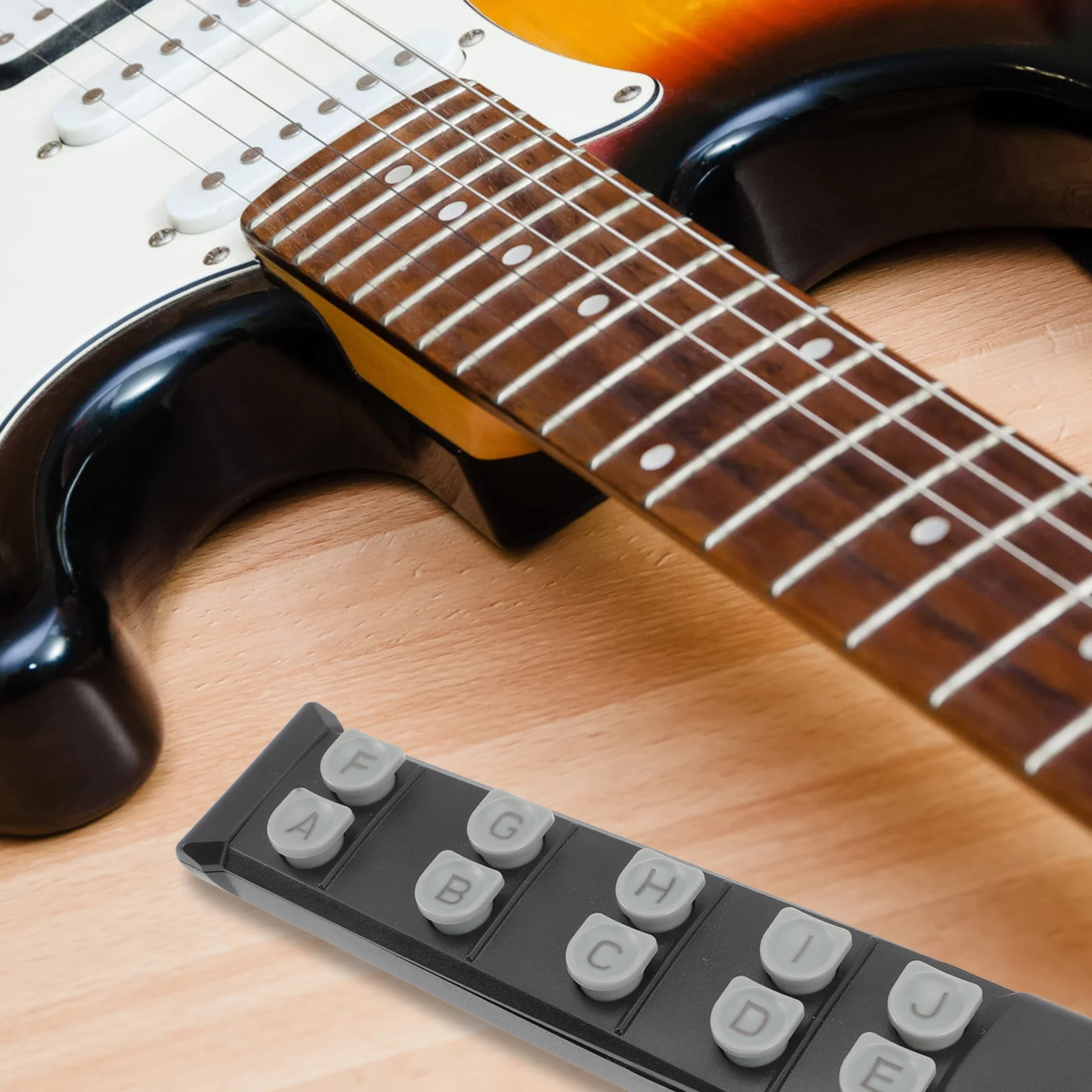 

Plastic Guitar Finger Strengthener Trainer Pressing Practice Tool for Finger Flexibility Guitar Beginner Supplies