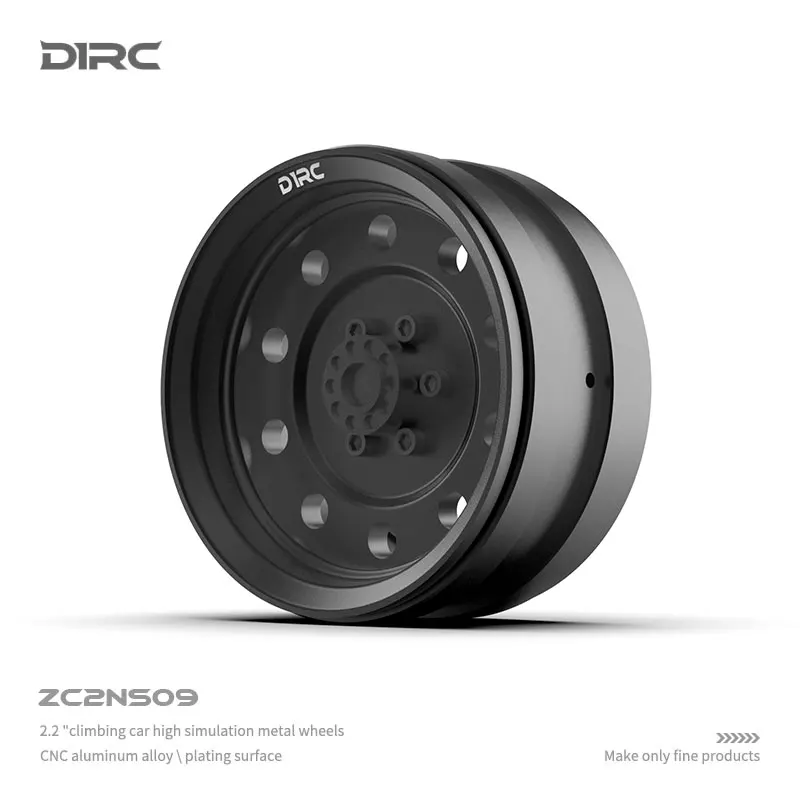 

Truck 2.2-inch metal wheels for 1/10 RC Crawler Car Axial Scx10 90046 D90 Yikong Rgt Traxxas Trx4 Trx4m D12 upgrade accessories