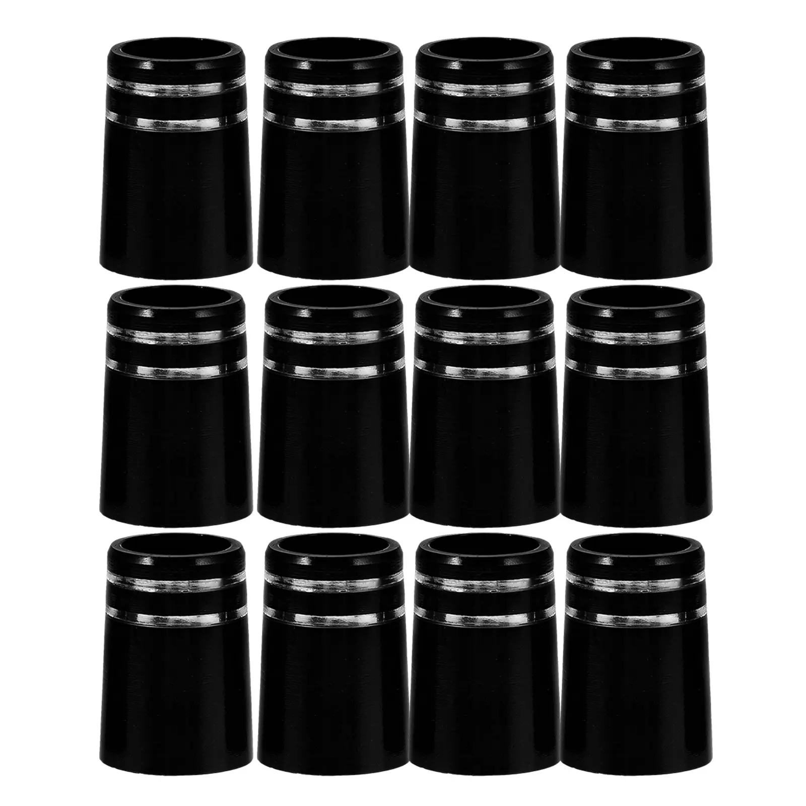 

12Pcs Golf Club Ferrules Smooth Cap Material Easy Insert Club Head Protectors for Irons and Putters Golf Accessories
