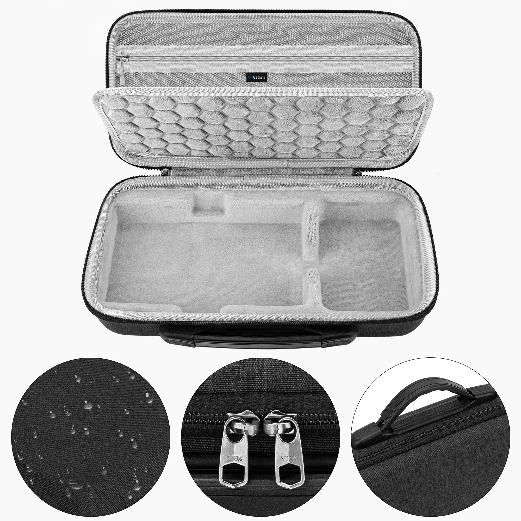 Geekria Audio Interface Carrying Case, Compatible with Korg Volca Drum / Volca Keys / Volca Beats / Volca FM2 / Volca Sample 2