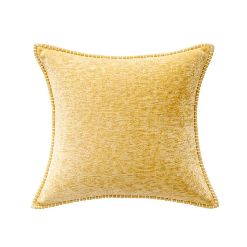 

Contrast Edge Stitched Throw Pillow Pair