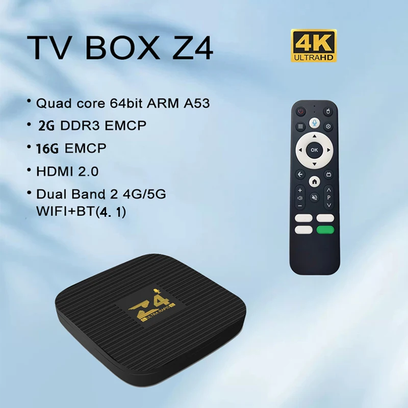 4uviz: مُحلّل شامل لجهاز Z4 TV Box 4K بمواصفات متطورة ودعم 5G – تجربة بث مثالية في المنزل