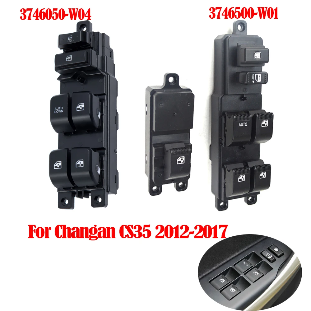 

For Changan CS35 2012 2013 2014 15 16 17 Electric Power Window Lifting Switch Window Glass Lifter Regulate Control Button Switch