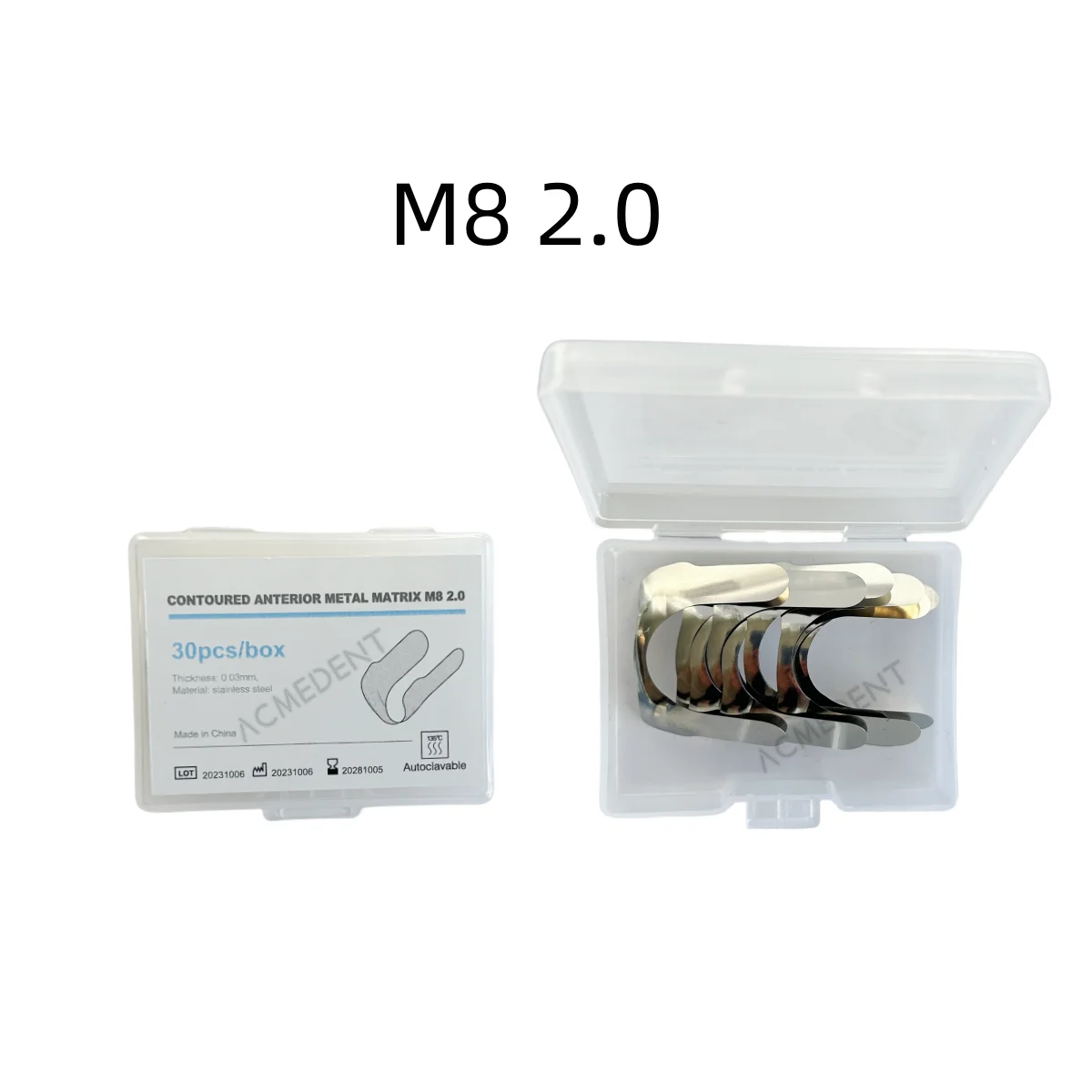 

Dental Anterior Twin Matrices Cervical Matrix Compatible with 1.523