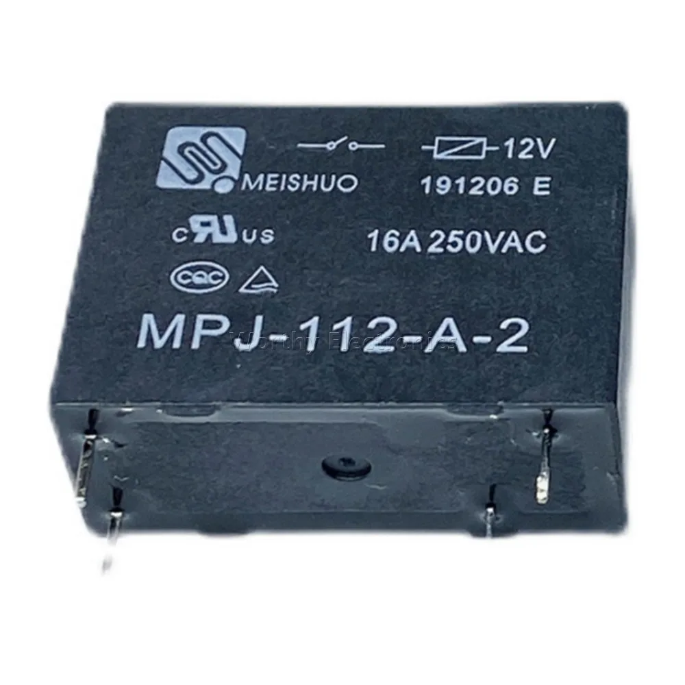 

Free shipping 10pcs/lot MPJ-112-A-2 12VDC 16A OMIH-SS-112LM SMIH-S-112DM 4PIN Relay