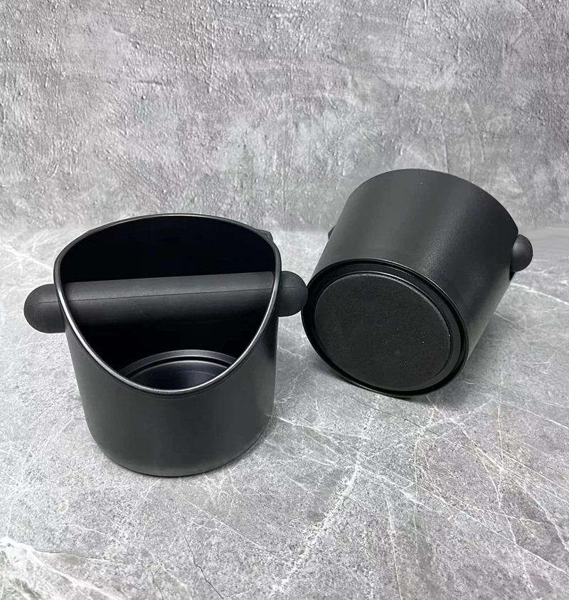 Coffee Knock Box Anti Slip Shock-Absorbent Grind Dump Espresso Grounds Waste Bin Cafe For Barista Portafilter Accessories Tools