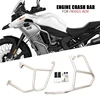 オートバイ上部エンジン保護バンパー,クラッシュバー,フレームプロテクター,ステンレス鋼,bmw f 850 gsアドベンチャー,2019-2023 1