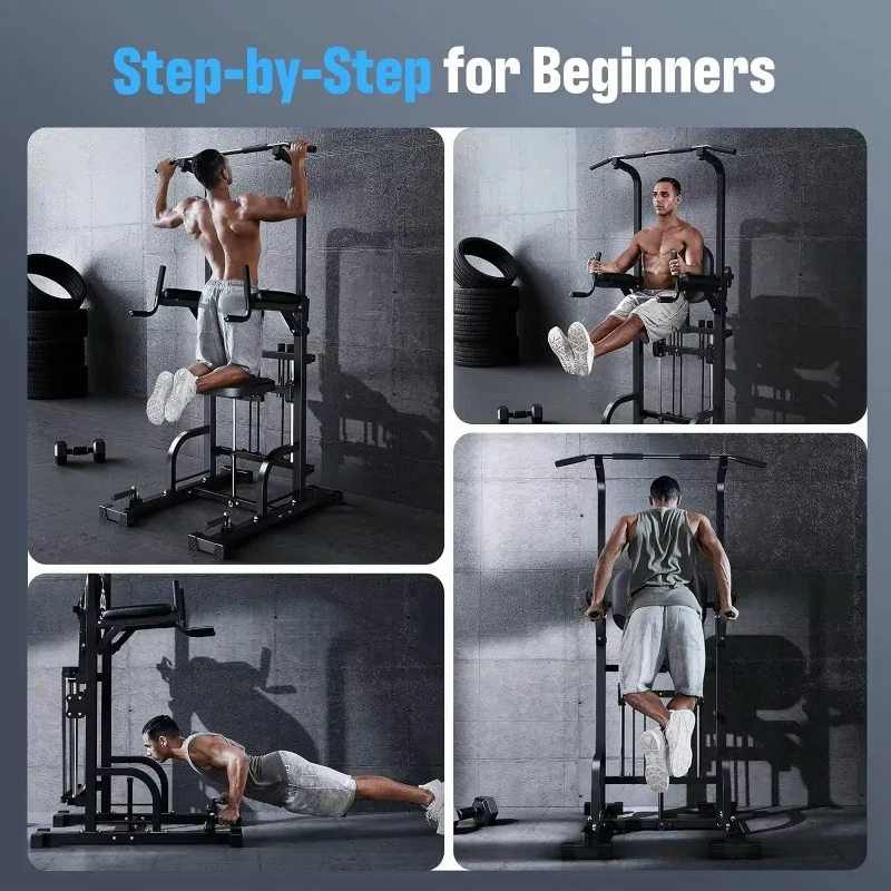 Metal Pull-Up Bar Parallel Bars Push-Up Stand Lifter Indoor Fitness Equipment Home Use Supply Cross-Border