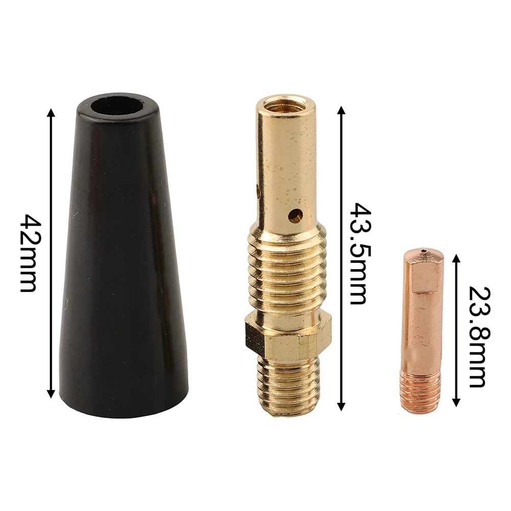 

Набор из 25 сменных насадок для сварки без газа (Flux Core) для MIG-сварочных аппаратов моделей 135/175, запасные части