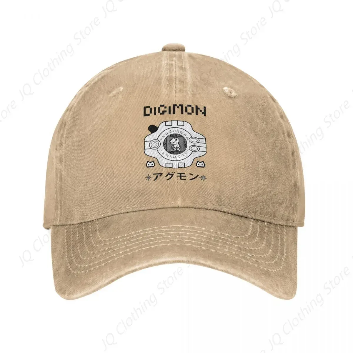 Digimon Agumon Summer Top Aesthetic Baseball Caps Vintage Distressed Cotton Sun Cap Men Women Outdoor Workouts Hats Cap