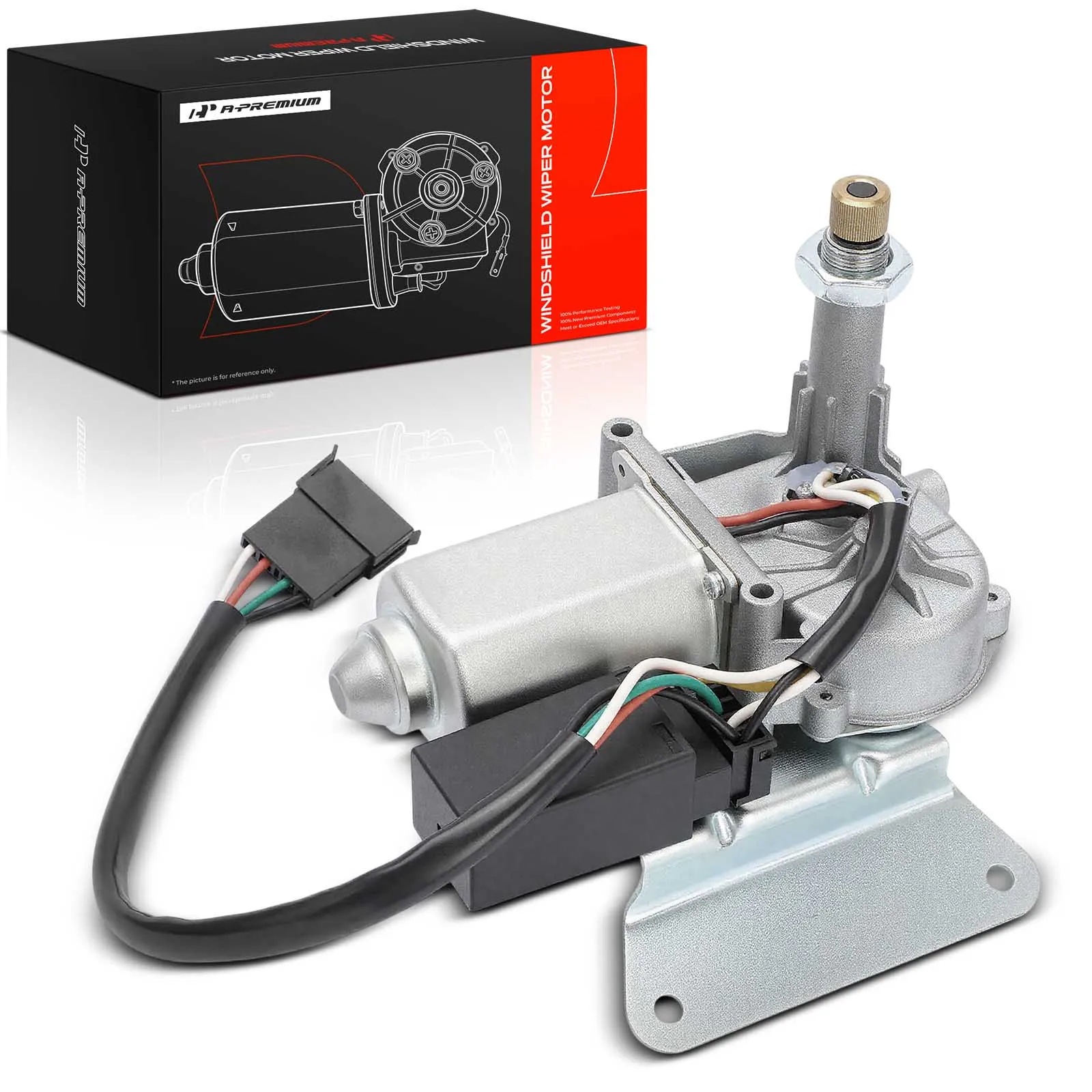 A-Premium Rear Windshield Wiper Motor for Jeep Cherokee 1991-1996