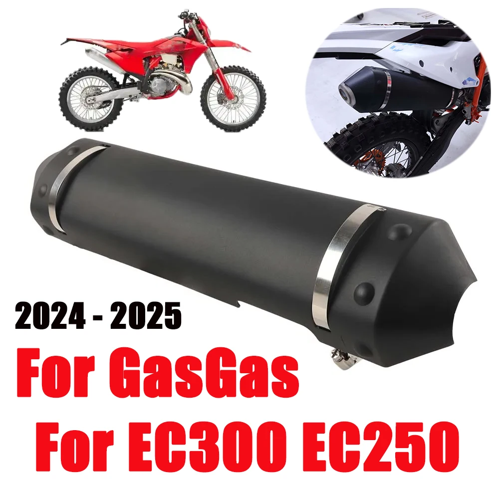 

Motocross Accessories 2024 For GasGas EC300 EC250 EC 300 250 Gas Gas 2025 Exhaust Pipe Protector Heat Shield Cover Muffler Guard